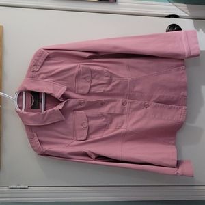 Torrid Pink Peplum Twill Jacket - US Size 2X (Form fitting cut) NWOT